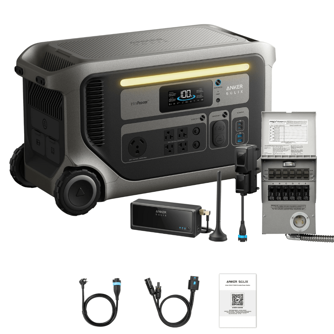 Anker SOLIX F3000 + Power Saver Kit