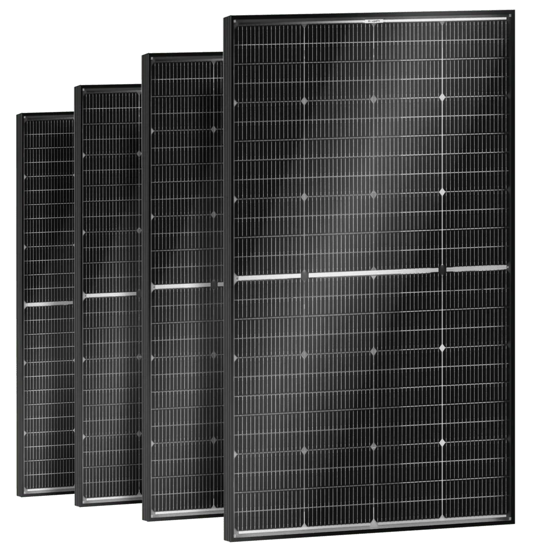 BougeRV 200 Watt N-Type Bifacial 16BB Solar Panel
