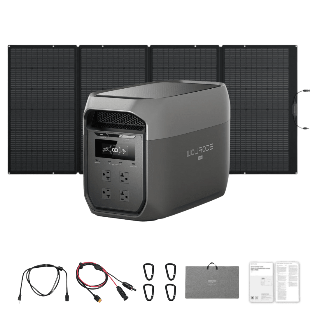 EcoFlow DELTA 3 Max 2048Wh Portable Power Station