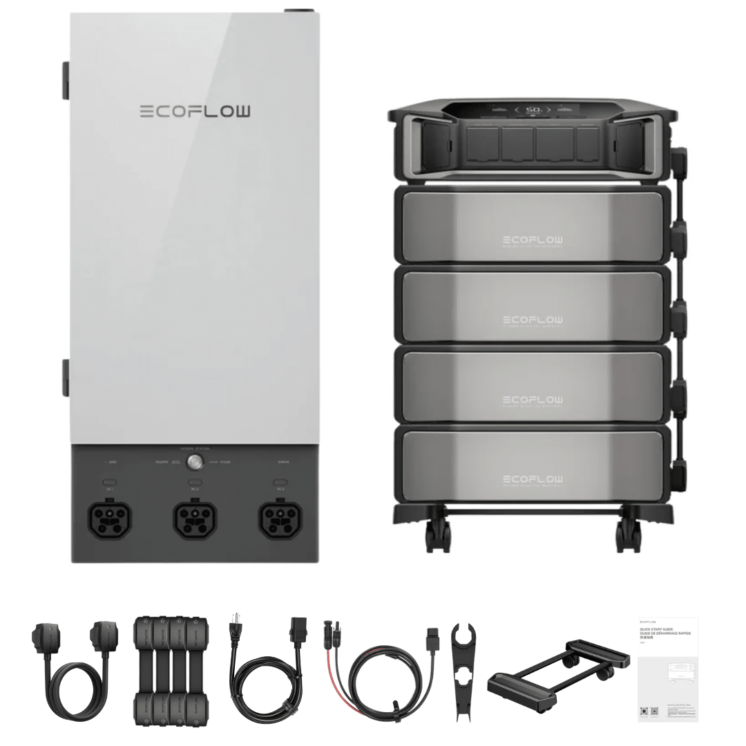 EcoFlow DELTA Pro Ultra Inverter + Batteries + Smart Home Panel 2 Bundle