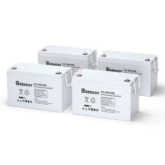 Renogy 12 Volt 100Ah Deep Cycle AGM Battery
