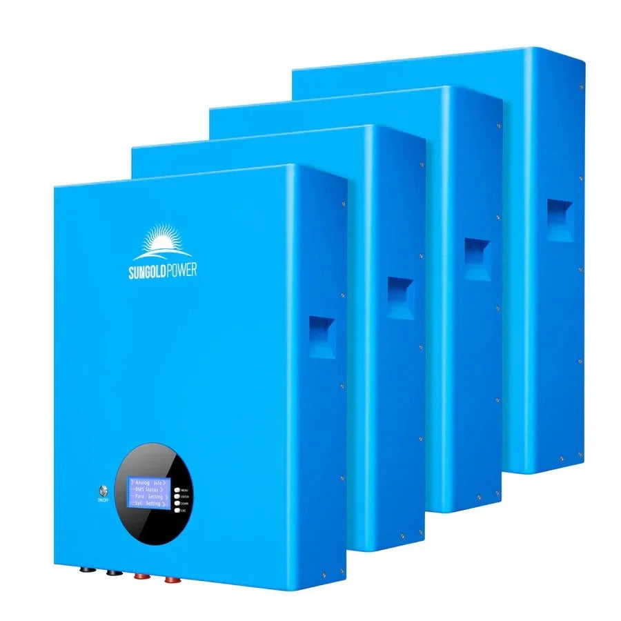 SunGoldPower 5.12kWh Powerwall LiFePO4 Lithium Battery