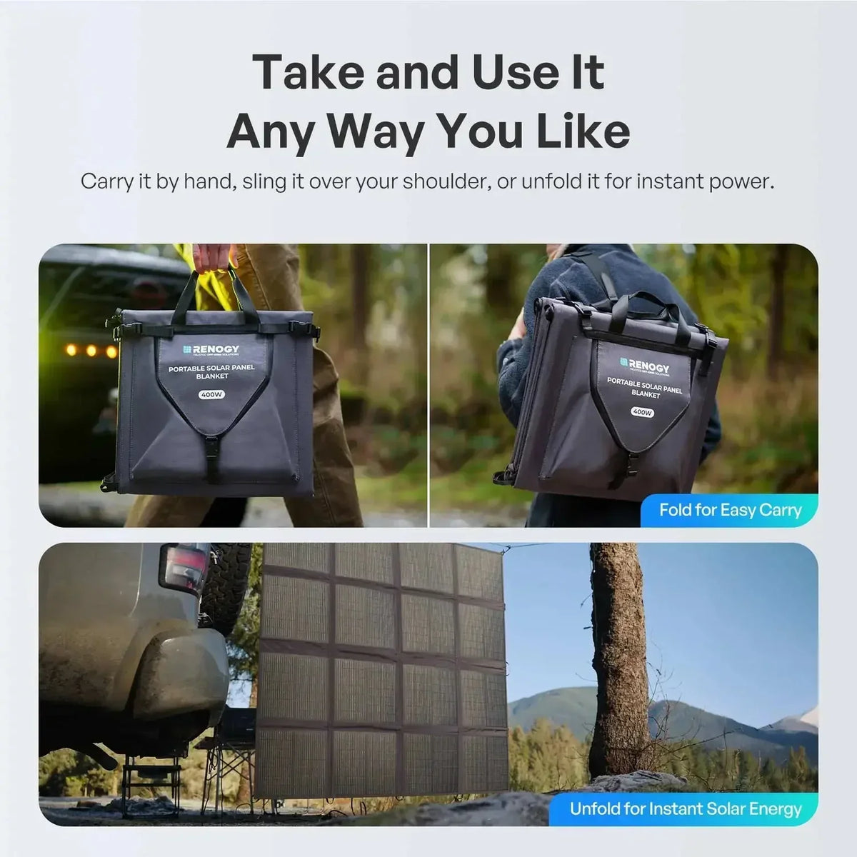 Renogy 200W Solar Panel Blanket