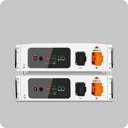 SunGoldPower 48V 100AH Server Rack Self-Heating LiFePO4 Lithium Battery
