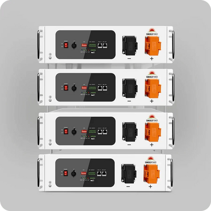SunGoldPower 48V 100AH Server Rack Self-Heating LiFePO4 Lithium Battery