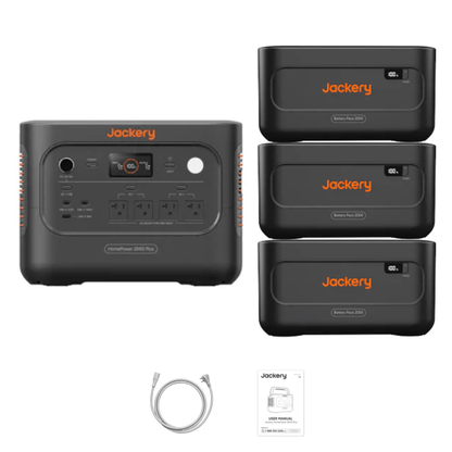 Jackery HomePower 2000 Plus v2 + Battery Pack 2000 Plus v2