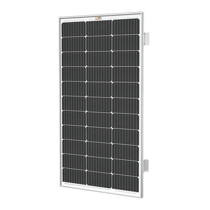 Rich Solar MEGA 100 12V 100W Solar Panel  With 3/4" Z Brackets