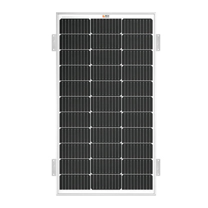 Rich Solar MEGA 100 12V 100W Solar Panel  With 3/4" Z Brackets
