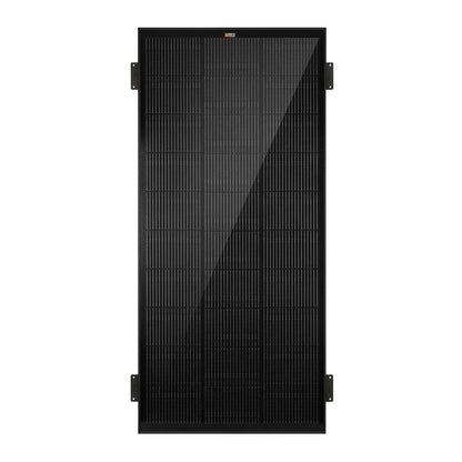 Rich Solar MEGA 200 ONYX 12V 200W Solar Panel With 3/4" Z Brackets
