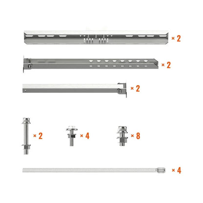 Rich Solar Adjustable Solar Pole Mount Bracket Kit