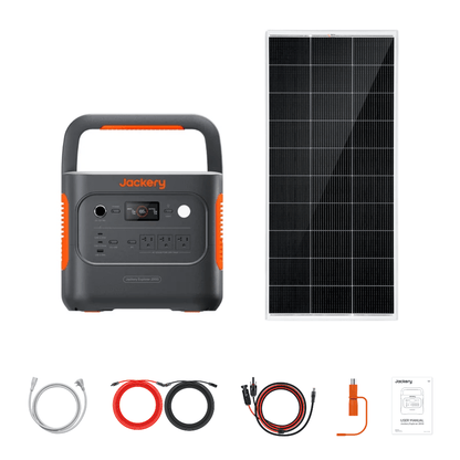 Jackery Explorer 2000 v2 Portable Power Station + Custom Solar Panel Bundle Option