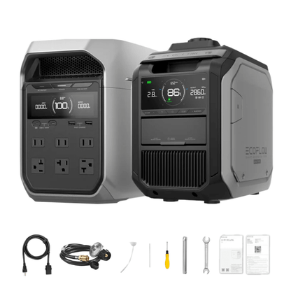 EcoFlow DELTA 3 Plus 1024Wh 1800W Solar Generator & Kits