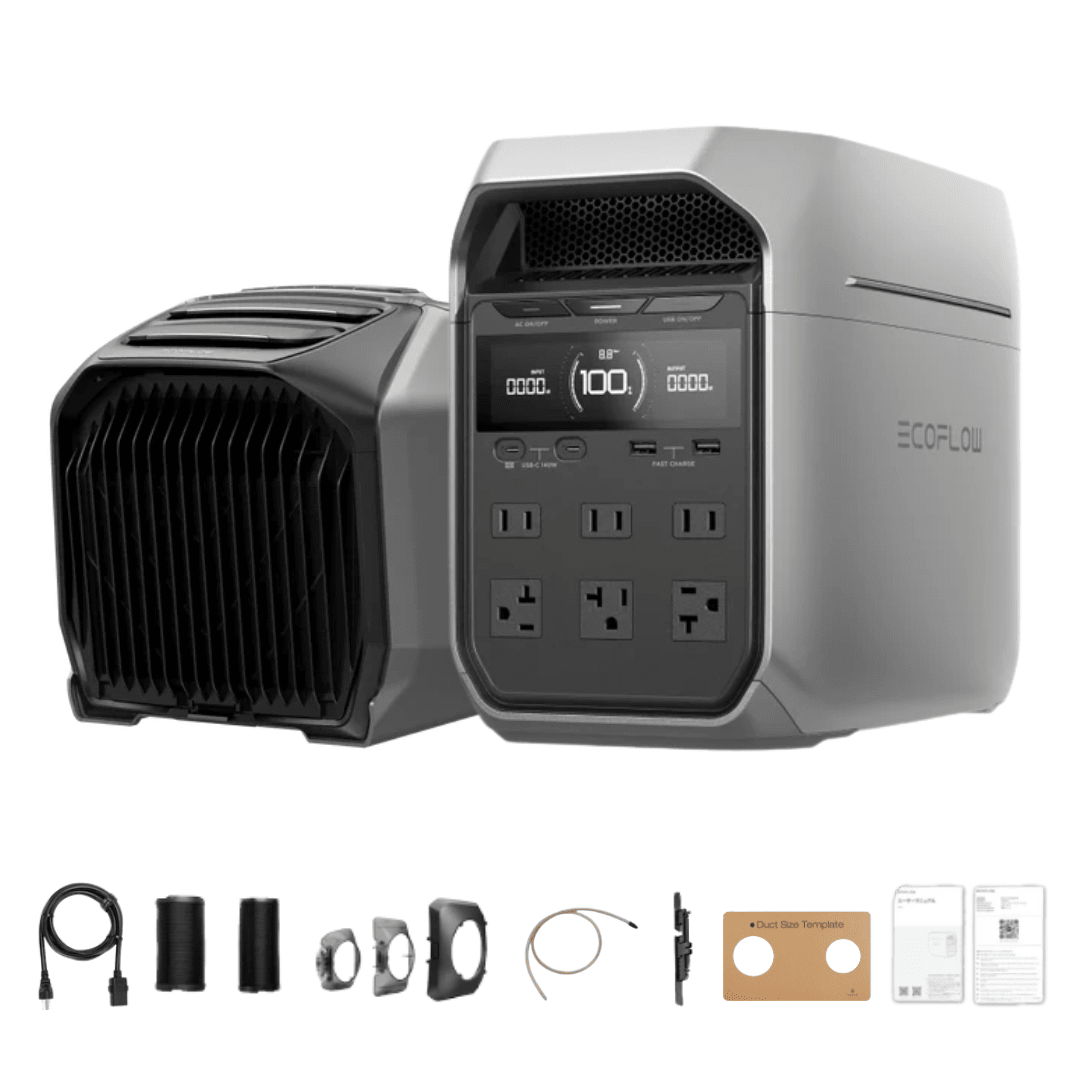 EcoFlow DELTA 3 Plus 1024Wh 1800W Solar Generator & Kits