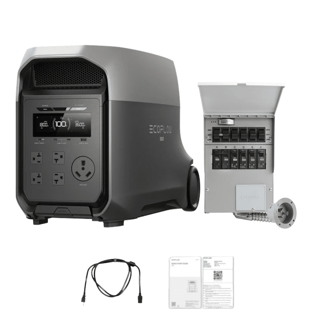 EcoFlow DELTA 3 Ultra 3072Wh Portable Power Station