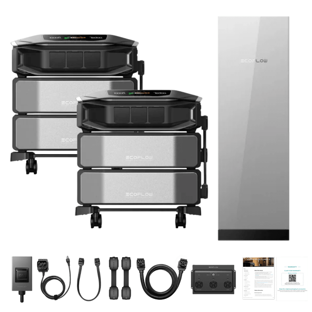 EcoFlow DELTA Pro Ultra X Inverter + Batteries