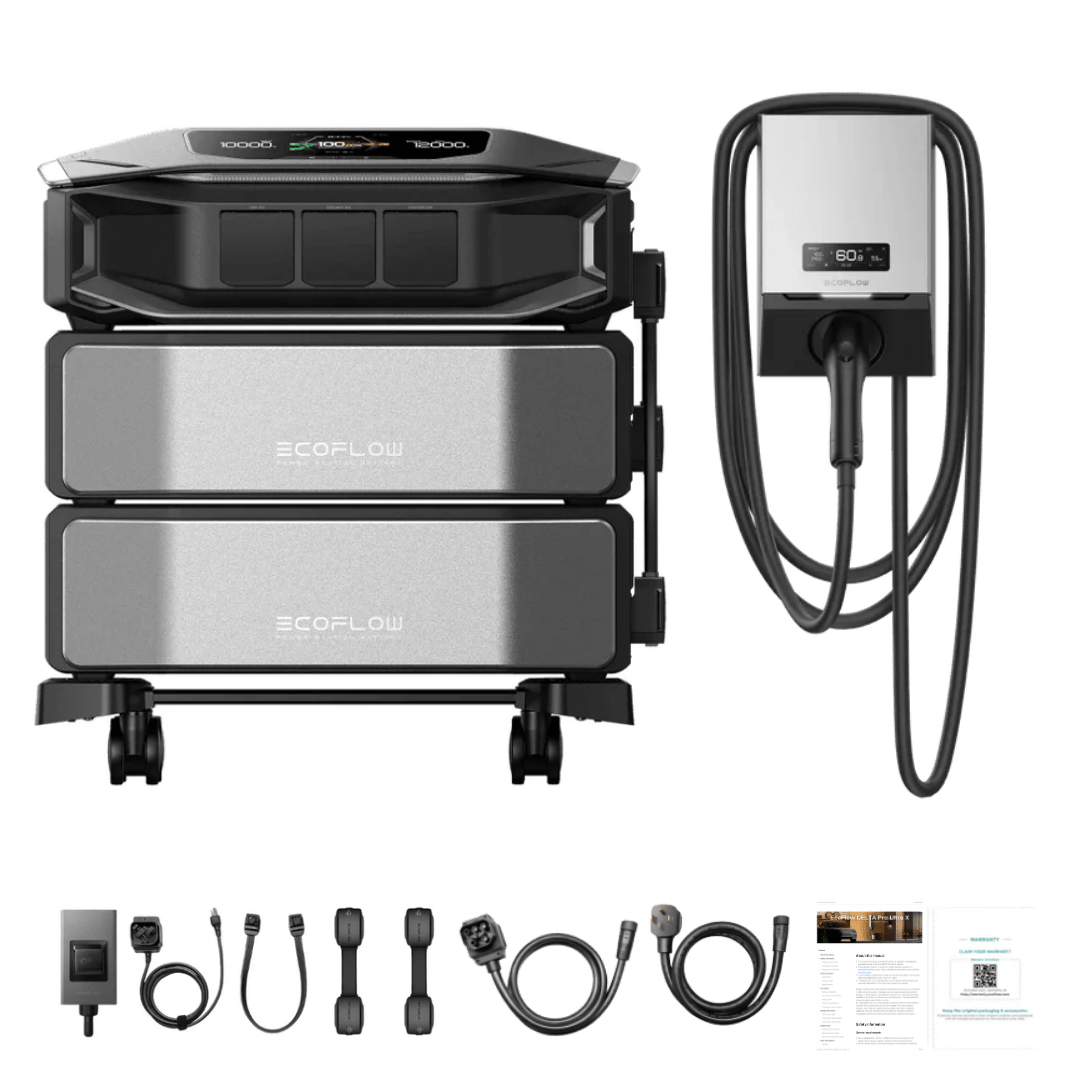 EcoFlow DELTA Pro Ultra X Inverter + Batteries