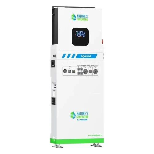 Natures Generator MyGrid 10K With Solar Battery + 8 x 410W Rigid Solar Panel