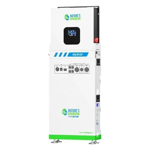Natures Generator MyGrid 10K With Solar Battery + 8 x 410W Rigid Solar Panel