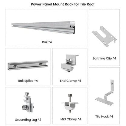 Natures Generator Solar Panel Mount