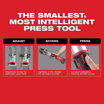 Milwaukee 2773-80L M18 FORCE LOGIC Long Throw Press Tool Kit