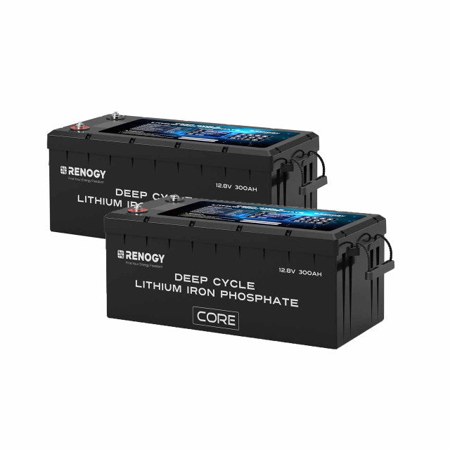 Renogy 12V 300Ah Core Series Deep Cycle Self-Heating Lithium Iron Phosphate Battery