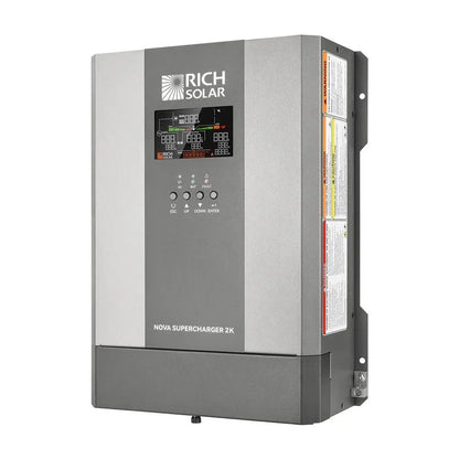 Rich Solar NOVA SUPERCHARGER 2K 2000W 12V Pure Sine Wave Inverter Charger