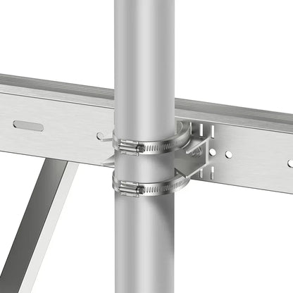 Rich Solar Adjustable Solar Pole Mount Bracket Kit