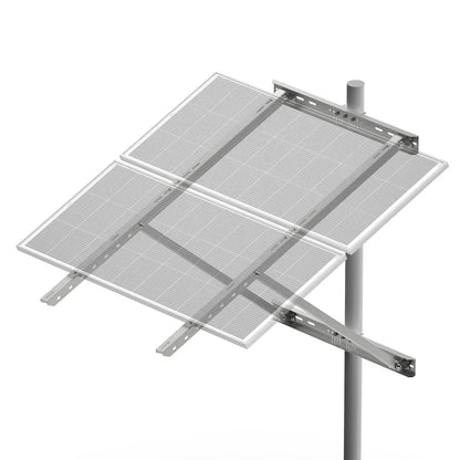 Rich Solar Adjustable Solar Pole Mount Bracket Kit